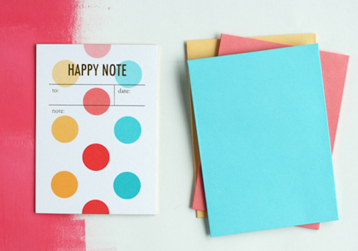 Happy Notes, note cards